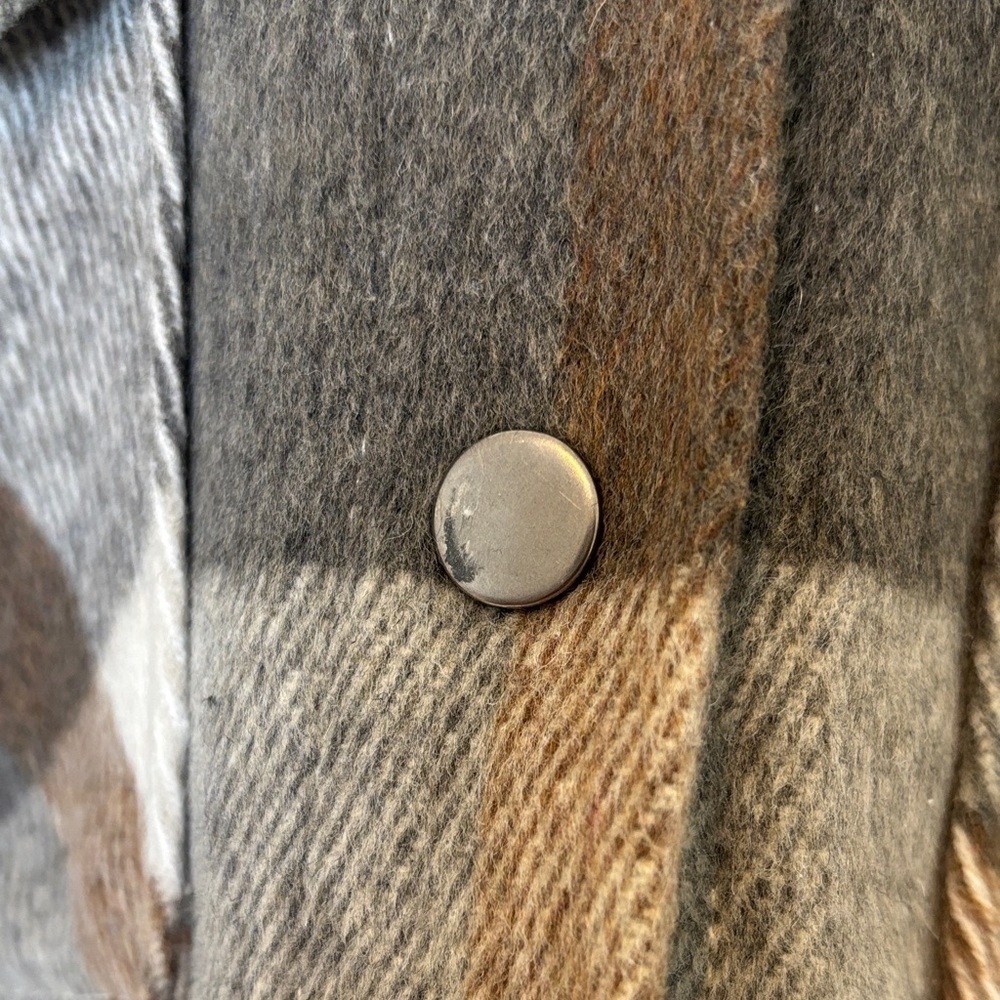 Harlow Multi-Color Plaid Utility Jacket - Picture 4 of 5